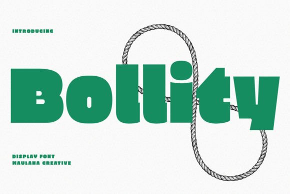 Bollity Modern Display Font for Digital Branding
