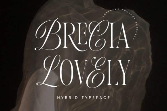 Brecia Lovely: The Premium Display Font for Elegant Branding