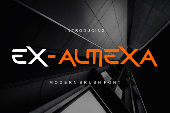 Ex Almexa: The Bold Display Typeface for Authentic Digital Branding
