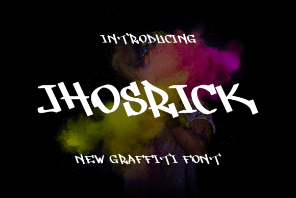 Jhosrick: The Bold Graffiti Typeface for High-Impact Campaigns