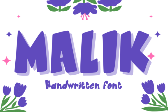 Malik: A Quirky Bold Display Font for Creative Branding