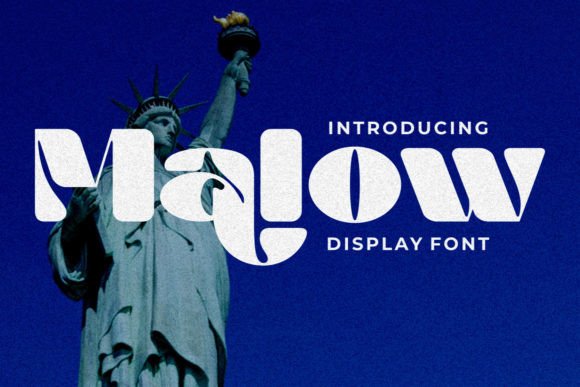 Malow: The Elegant Display Font for High-Impact Campaigns