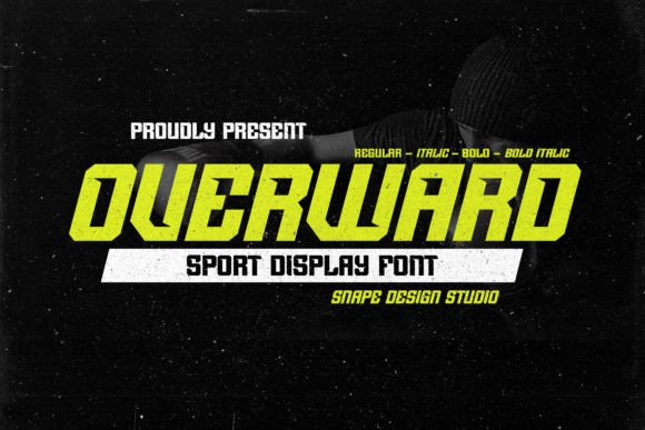 Overward: A Dynamic Display Font for Bold Projects