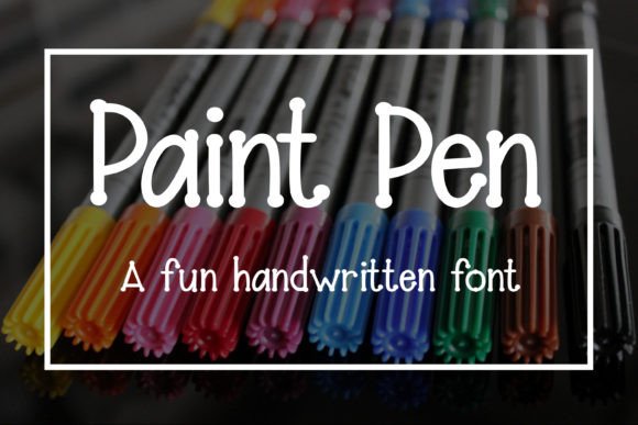 Paint Pen: The Handwritten Font That Elevates Small Business Branding