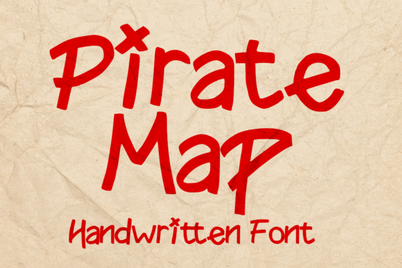 Pirate Map: The Ultimate Display Font for Pirate-Themed Web Design