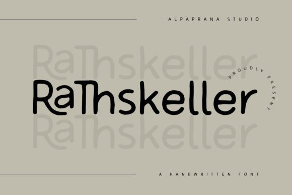 Rathskeller: A Modern Display Font for Editorial Branding