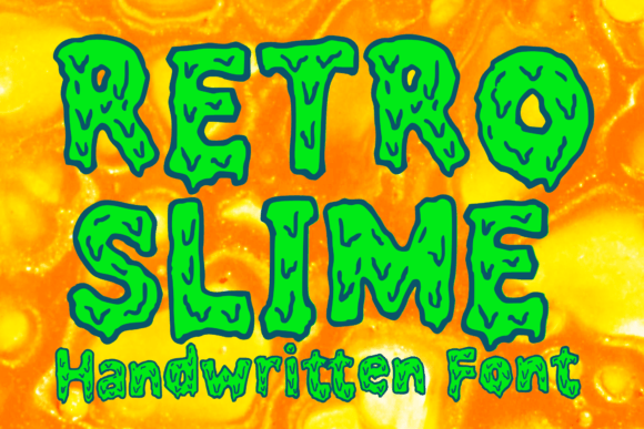 Retro Slime: The Premium Display Font for Viral Campaigns