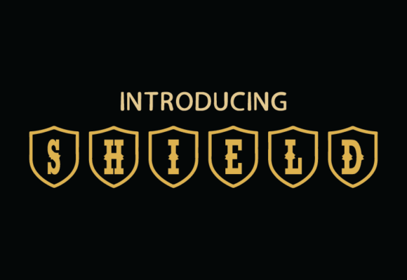 Shield: The Premium Display Font for Creative Product Makers