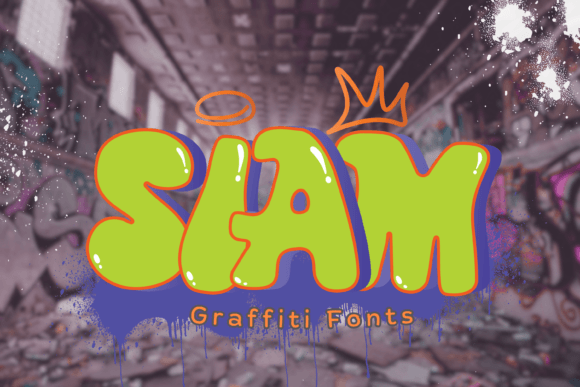 Siam Graffiti Font: Urban Energy for Creative Makers