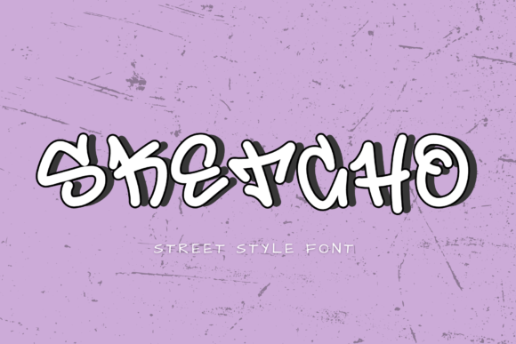 Sketcho: The Edgy Display Font for Urban Web Design
