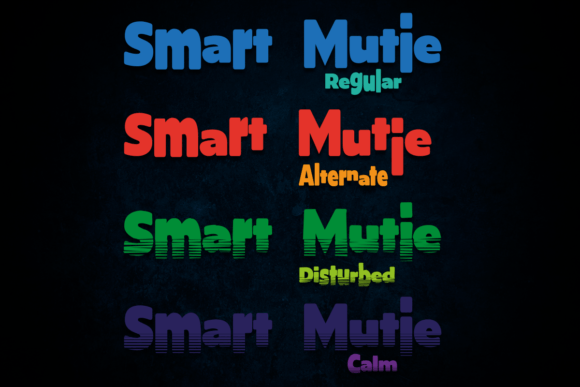 Smart Mutie: The Quirky Display Font for Playful Editorial Design