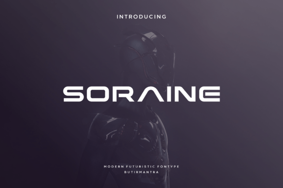 Soraine: A Modern Display Typeface for Editorial Design