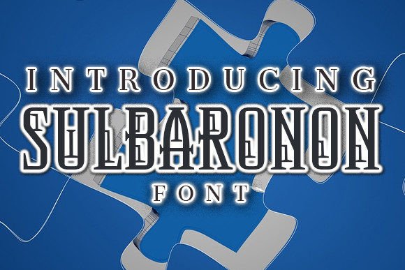 Sulbaronon: The Cheerful Futuristic Typeface for Bold Branding