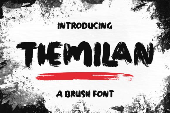Themilan Font for Bold Brand Identity and Creative Projects