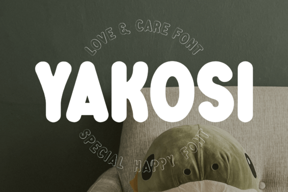 Yakosi: A Cheerful Display Font for Bold Branding